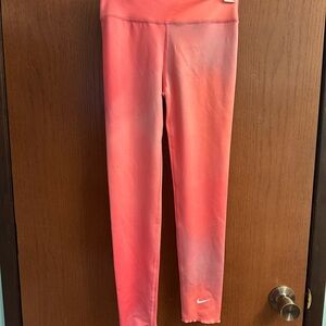 Nike Kids Pink Leggings M